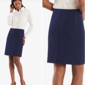 NWT MM Lafleur Noho Skirt, Deep Indigo, Size 12